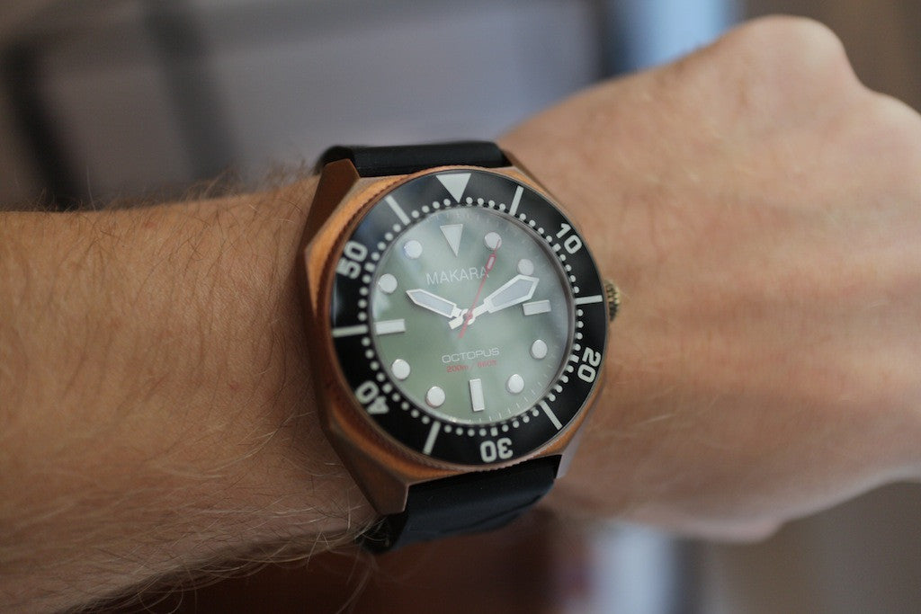 Makara Octopus (Bronze / Green)
