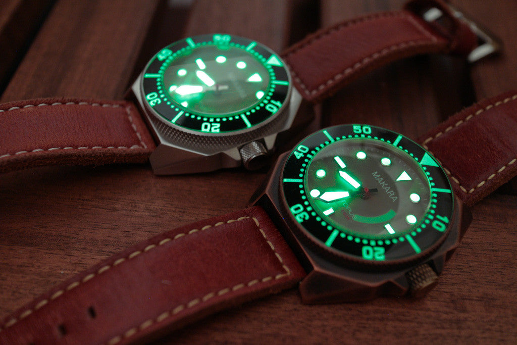 Makara Octopus (Stainless Steel / Green)