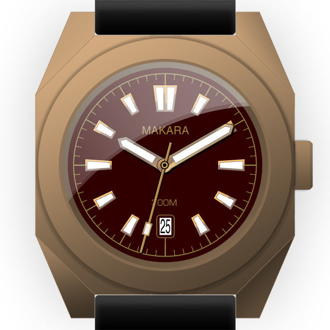 Makara Hawksbill Sea Turtle (Maroon)