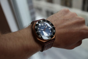 Makara Octopus (Bronze / Blue)