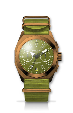 M3-CHR Lizard - Bronze & Green